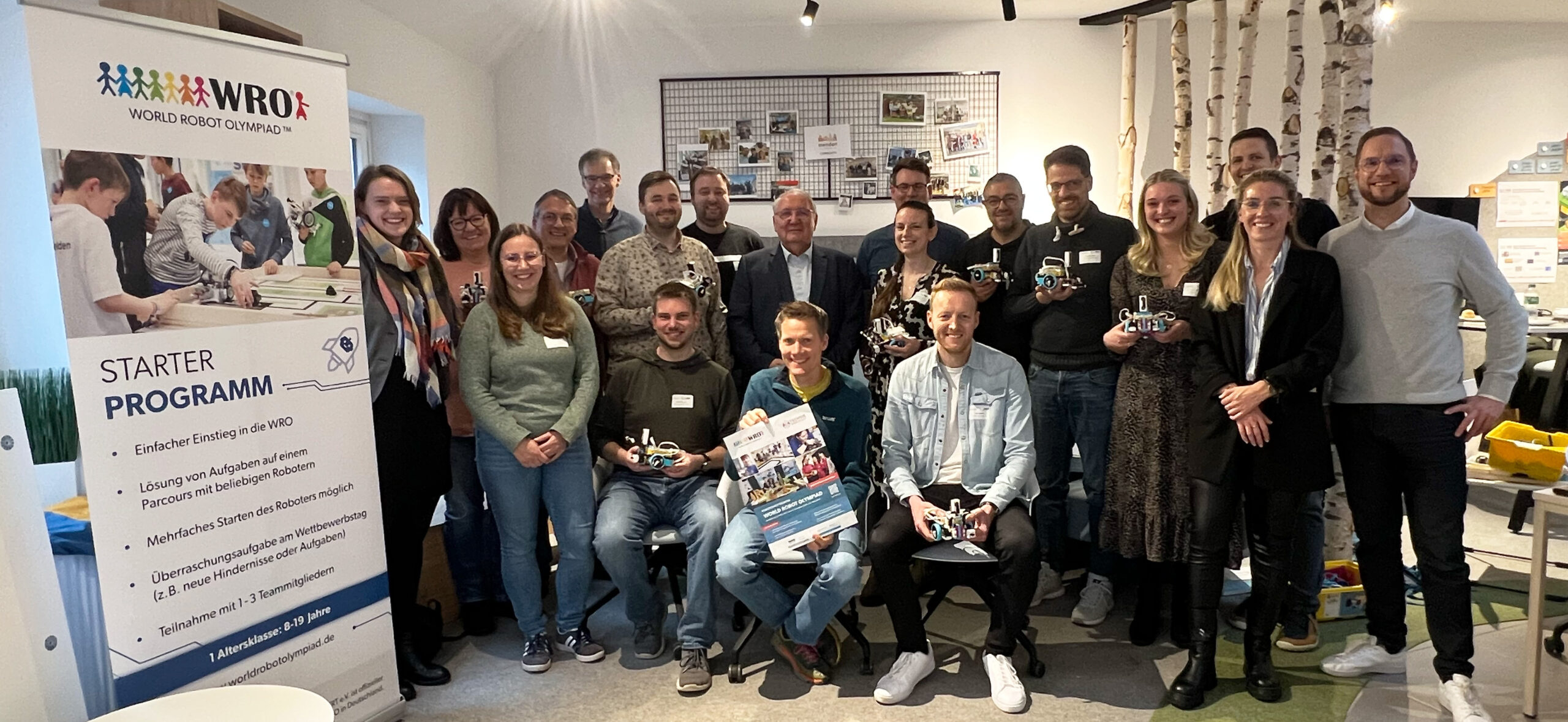 Roboter begeistern Schulen und Lehrkräfte der Region
